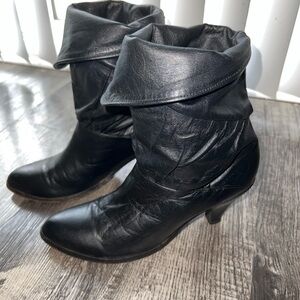 Vintage 80’s Slouchy Frye Boots (Rare!)